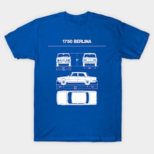 1750 BERLINA - technical data T-Shirt